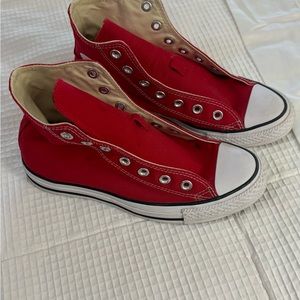 red high top Converse